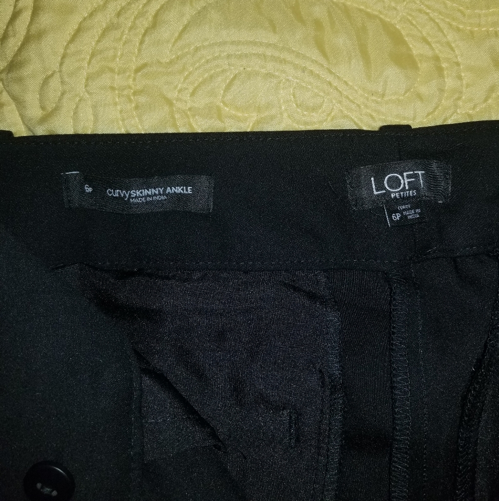 Curvy Petite Loft slacks, NWOT